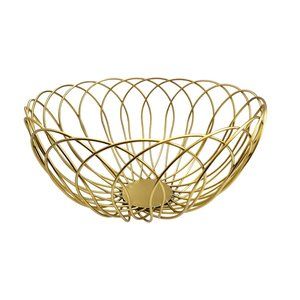 Gold Metal Decorative Bowl